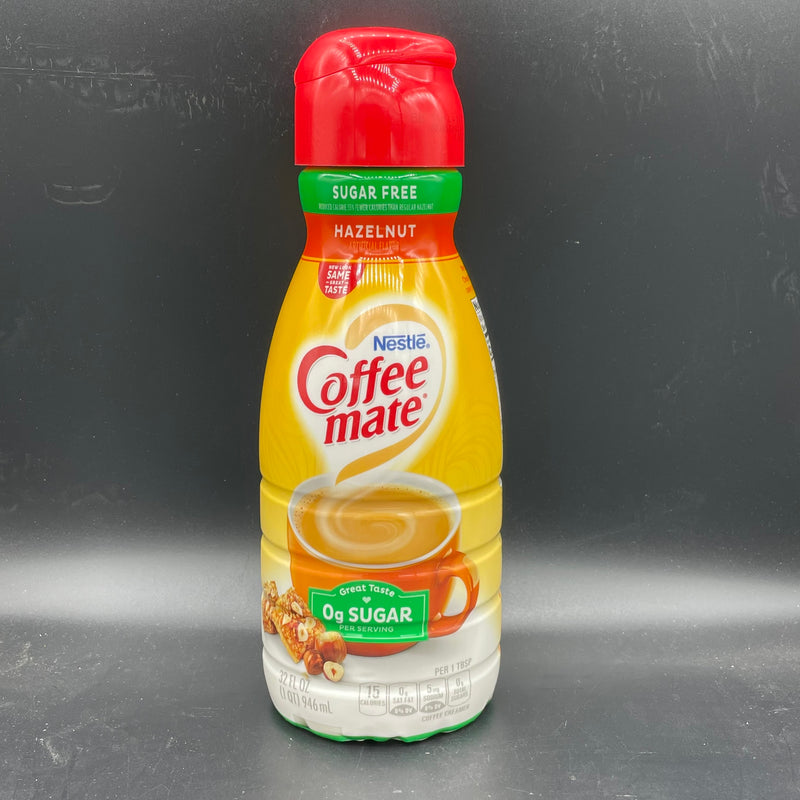 Nestle Coffee Mate Liquid Creamer - SUGAR FREE Hazelnut Flavour 946ml (USA)