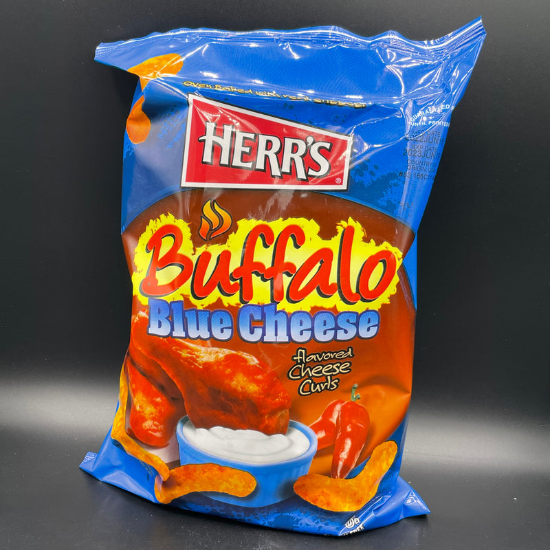 Herr's Buffalo Blue Cheese Flavoured Cheese Curls 170g (USA)