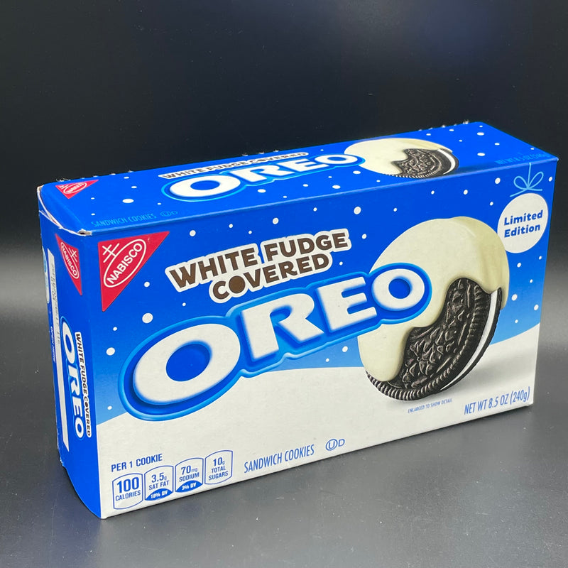 LIMITED EDITION White Fudge Covered Oreo, 240g (USA) LIMITED STOCK