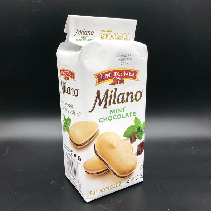 Pepperidge Farm Milano Mint Chocolate Cookies 198g (USA)