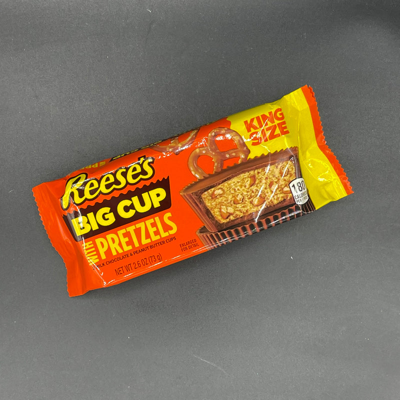Reese’s Big Cup with Pretzels King Size 73g (USA) NEW