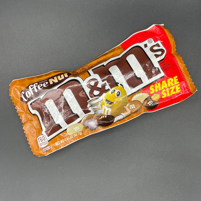 NEW M&M’s Coffee Nut, Sharing Size 92g (USA)