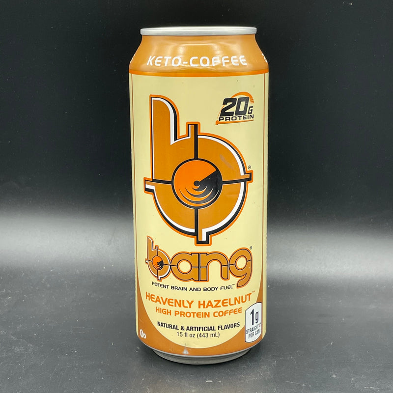 Bang Heavenly Hazelnut - Keto Coffee - 20g Protein - Energy Drink 443ml (USA)