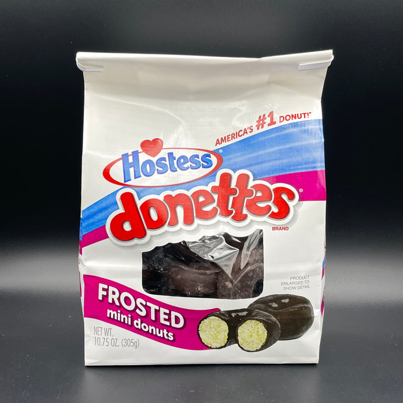 Hostess Donettes - Chocolate Frosted Mini Donuts Flavour 305g (USA) RARELY IMPORTED