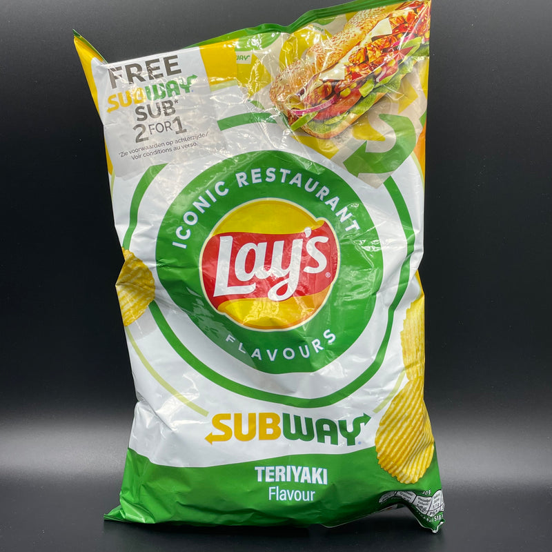 RARE Lay’s Iconic Restaurant Flavours - Subway, Teriyaki Flavour 150g (EURO) LIMITED EDITION