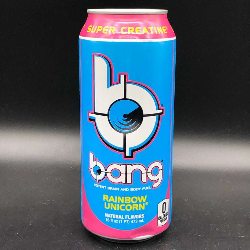 Bang Rainbow Unicorn - Super Creatine - Zero Calorie Energy Drink 473ml (USA)