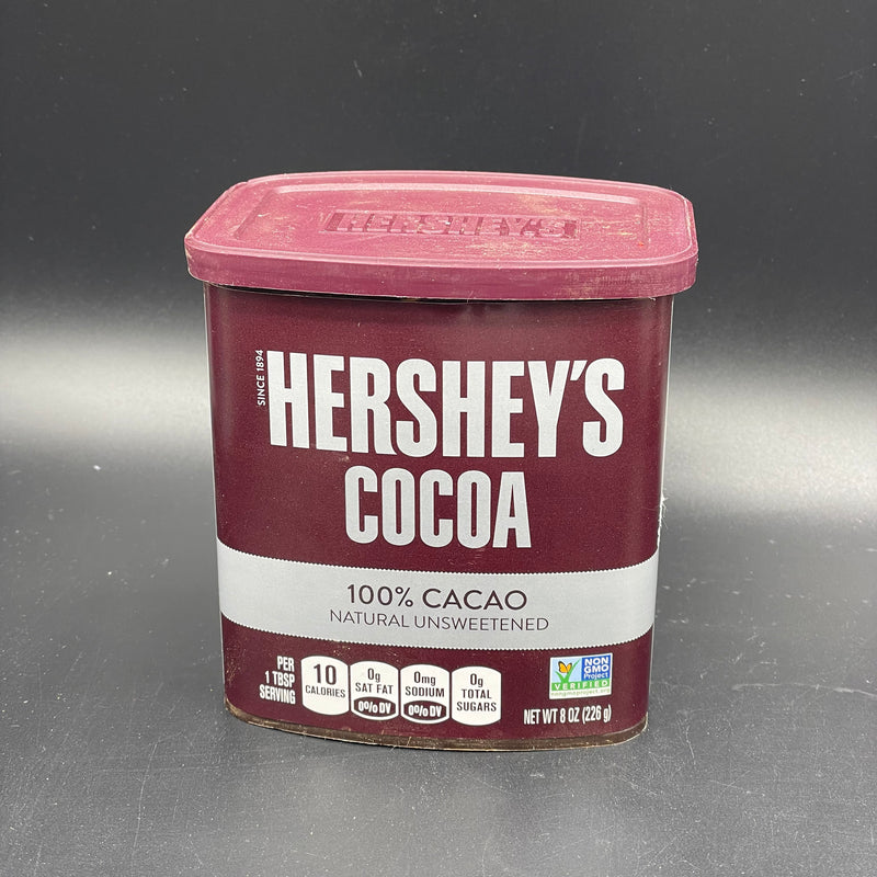 Hershey’s Cocoa - 100% Cacao, Natural Unsweetened 226g (USA)