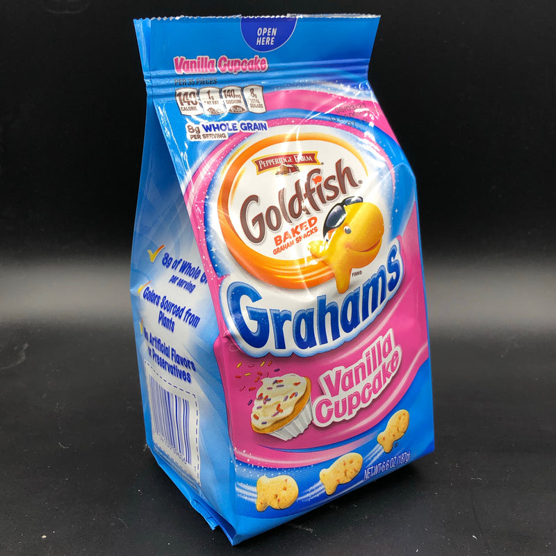 Pepperidge Farm Goldfish Baked Graham Snacks - Grahams Vanilla Cupcake 187g (USA)