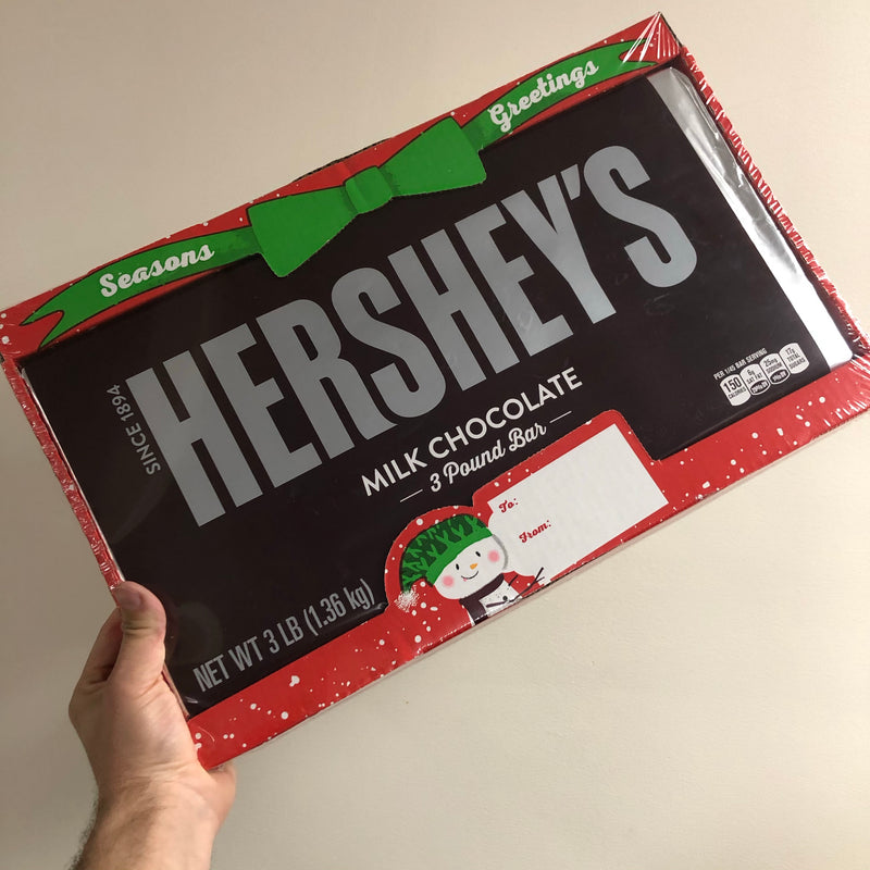 Hershey’s Milk Chocolate 3 Pound Bar!