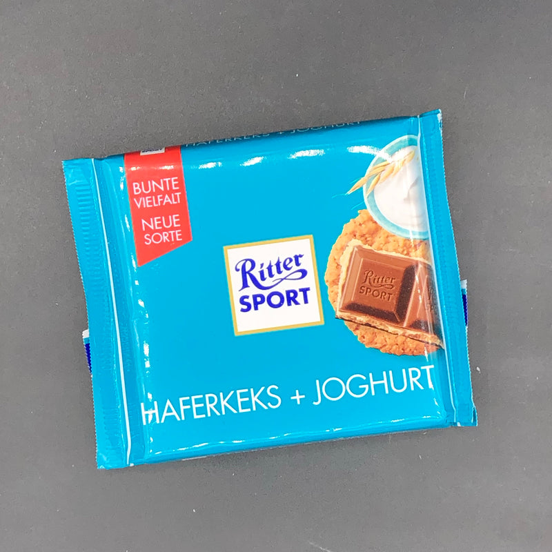 Ritter Sport Haferkeks & Joghurt - Oat Cookies & Yogurt 100g (GERMANY) SHORT DATE