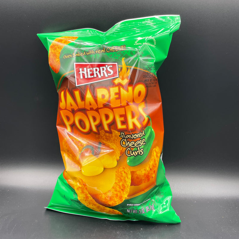 Herr's Jalapeño Popper Flavored Cheese Curls 85g (USA)