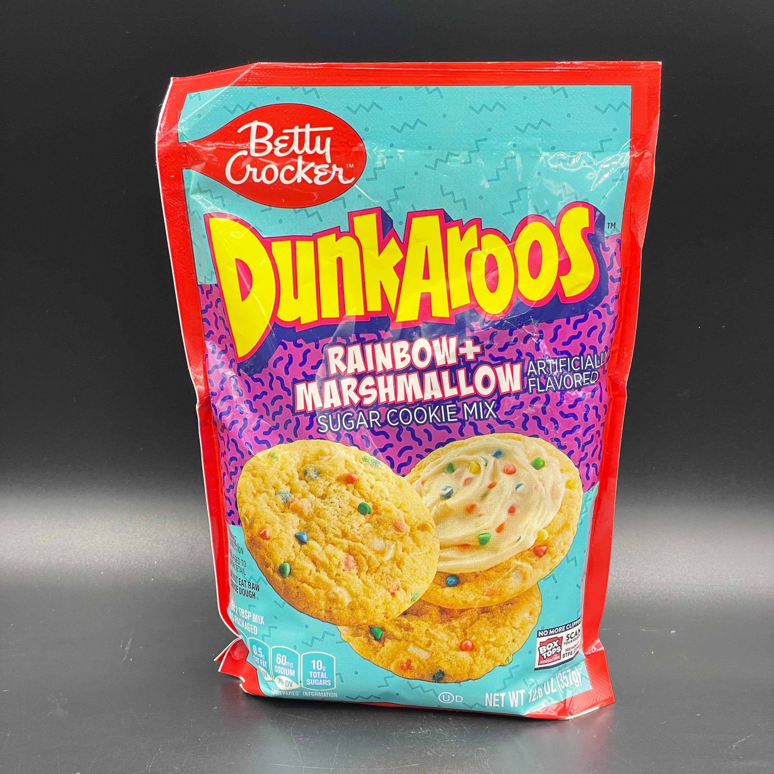 Betty Crocker DunkAroos - Rainbow + Marshmallow Sugar Cookie Mix 357g