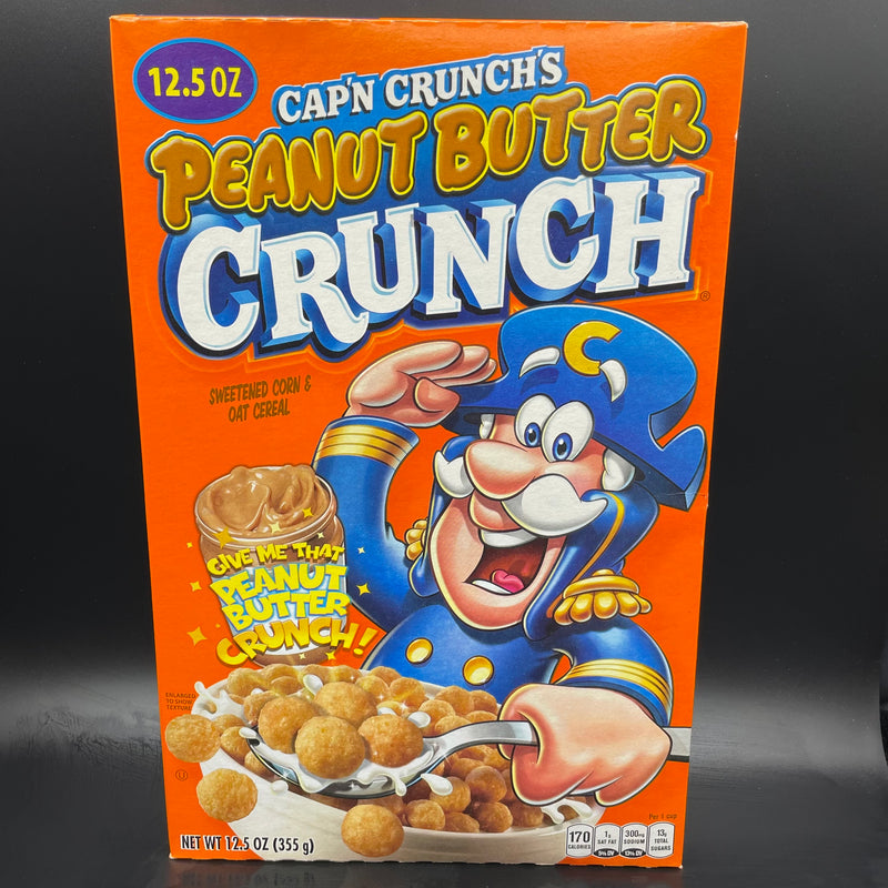 Cap'n (Captain) Crunch's Peanut Butter Crunch 355g (USA)