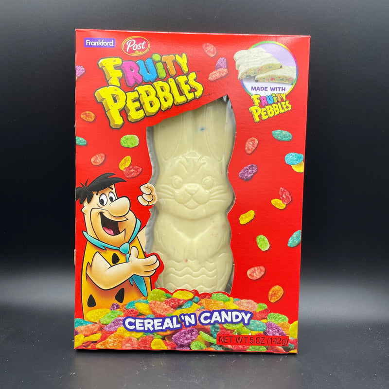 Post Fruity Pebbles Cereal N Candy - White Choc Bunny! 142g (USA) SPECIAL EDITION