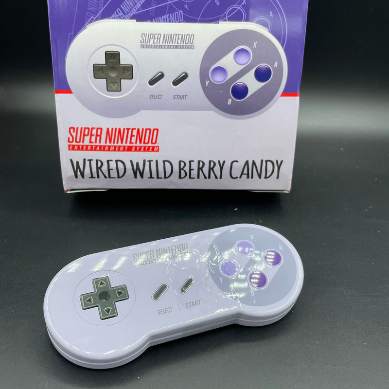 NEW Super Nintendo Controller - Wired Wild Berry Candy 34g (USA) LIMITED STOCK