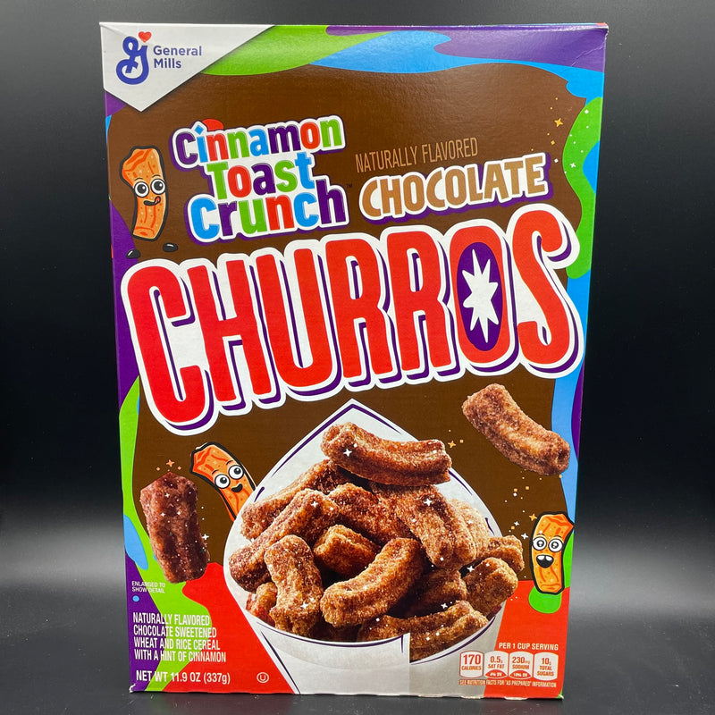 SHORT DATE Cinnamon Toast Crunch - Chocolate Churros 337g (USA) NEW!