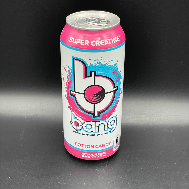 Bang Cotton Candy - Super Creatine - Zero Calorie Energy Drink 473ml (USA)