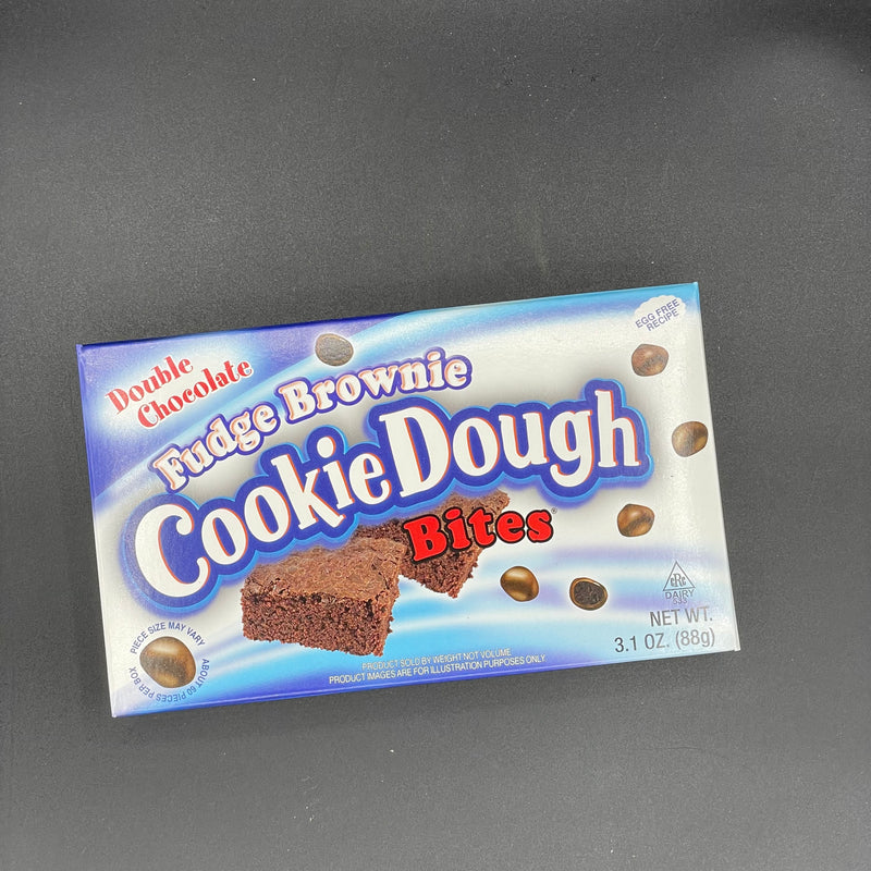 Cookie Dough Bites - Double Chocolate Fudge Brownie Flavour Theatre Box 88g (USA)