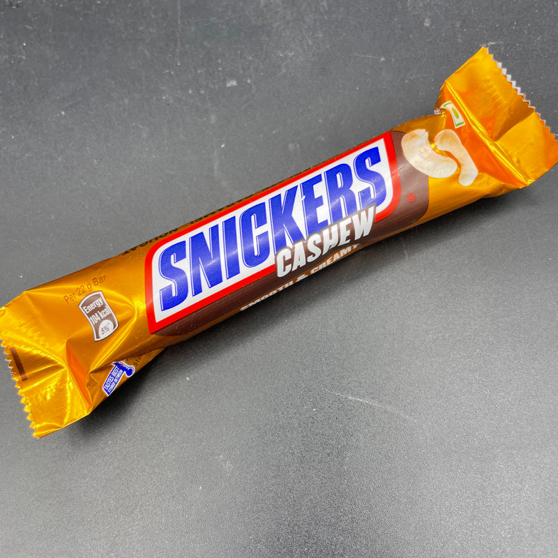 NEW Snickers Cashew Bar 22g (INDIA) NEW