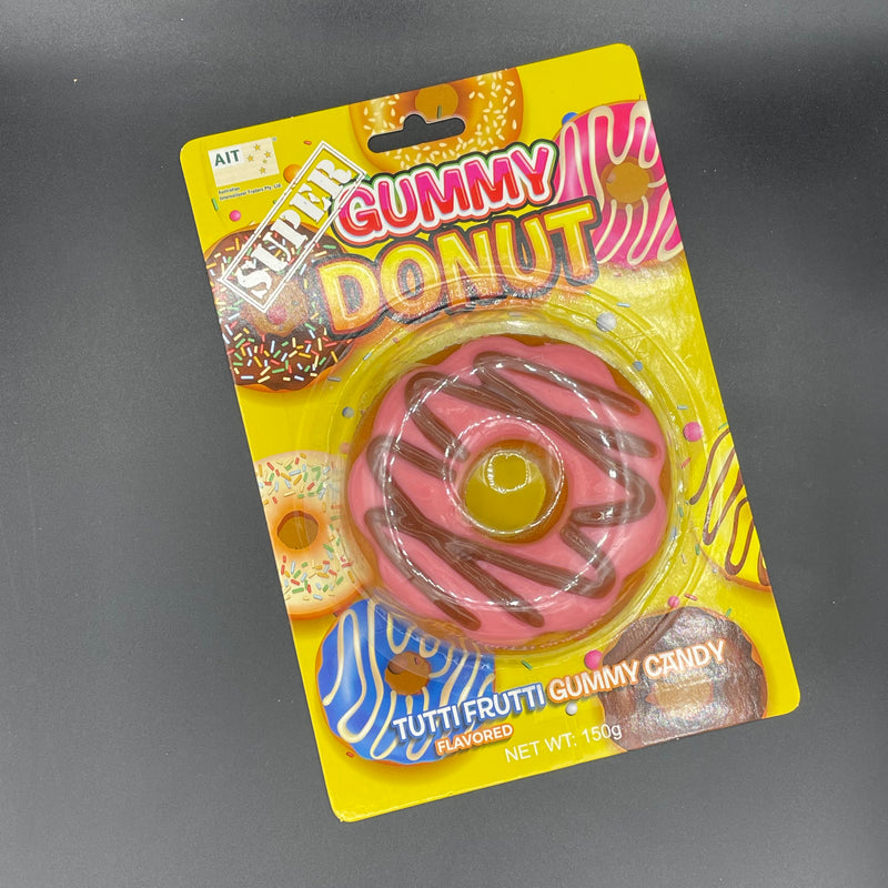 Super Gummy Donut - Tutti Fruttu Gummy Candy Flavoured 150g (AUS)