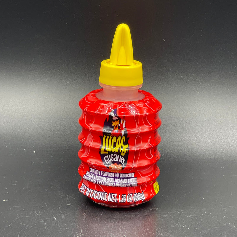 NEW Lucas Gusano Chamoy - Chamoy Flavoured Hot Liquid Candy 36g (MEXICO)
