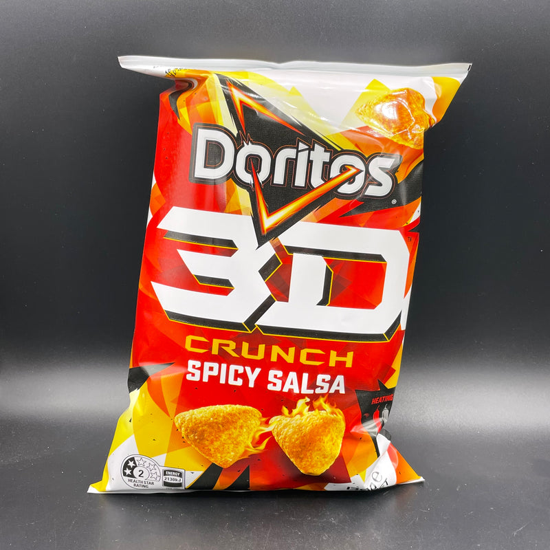 NEW Doritos 3D Crunch - Spicy Salsa Flavour 130g (AUS) NEW