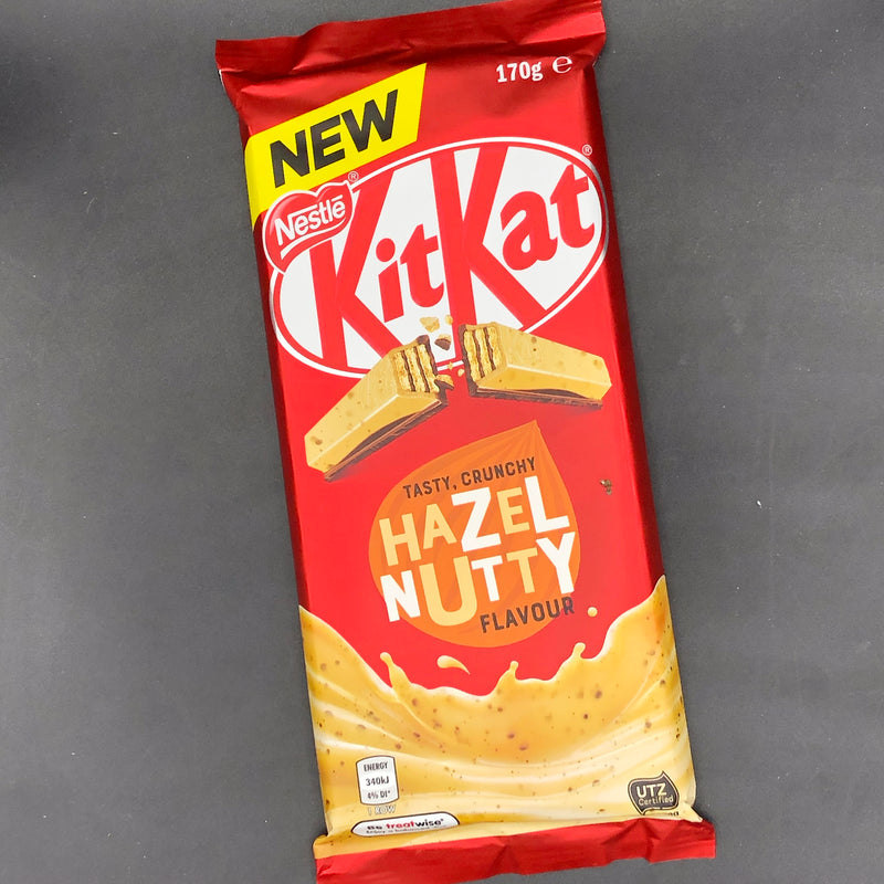 NEW Kit Kat Hazel Nutty Flavour Block 170g (AUS)