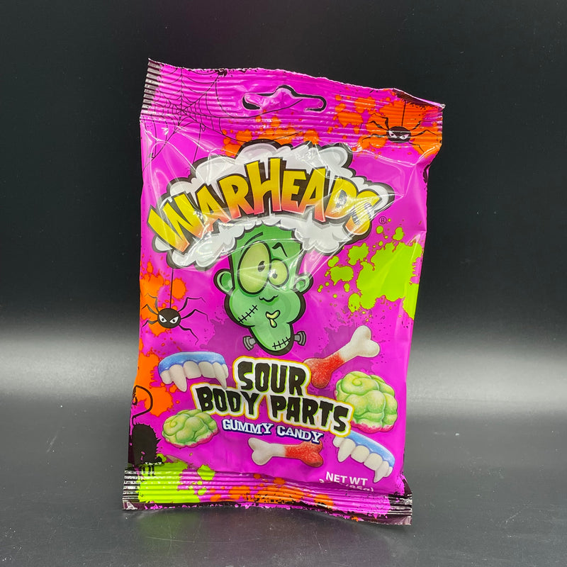 NEW Warheads Sour Body Parts - Gummy Candy 85g (USA) HALLOWEEN SPECIAL