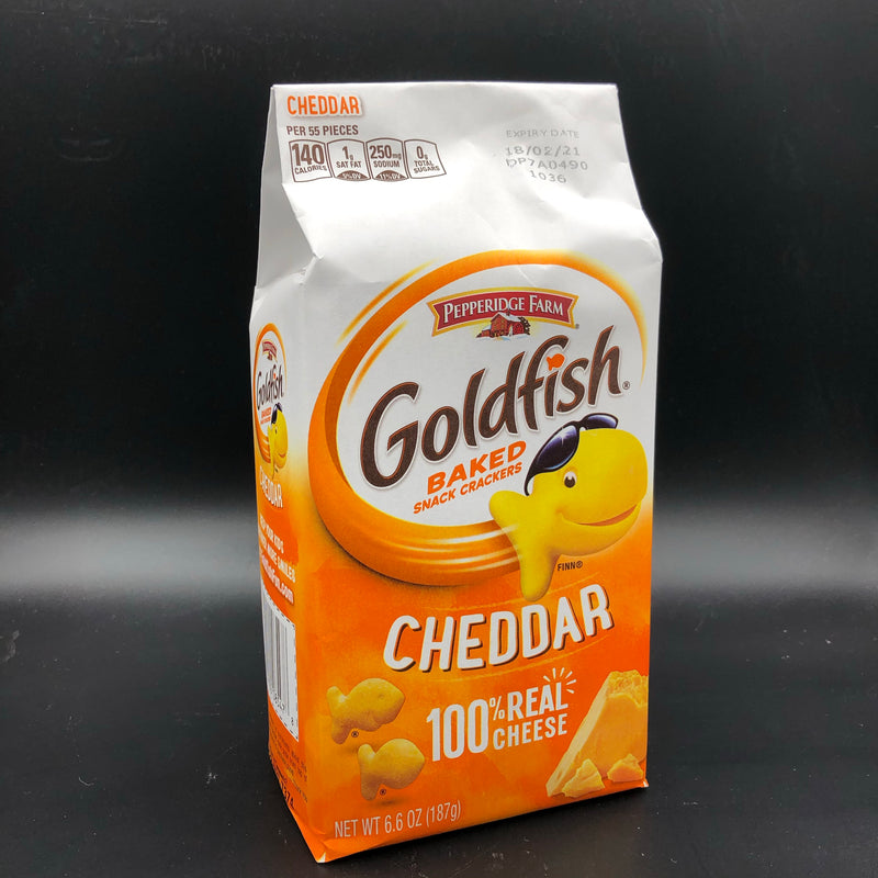 Pepperidge Farm Goldfish Baked Snack Crackers - Cheddar 187g (USA)