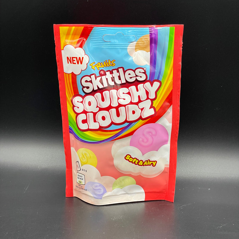 NEW Skittles Fruits - Squishy Cloudz, Soft & Airy 94g (UK) SPECIAL