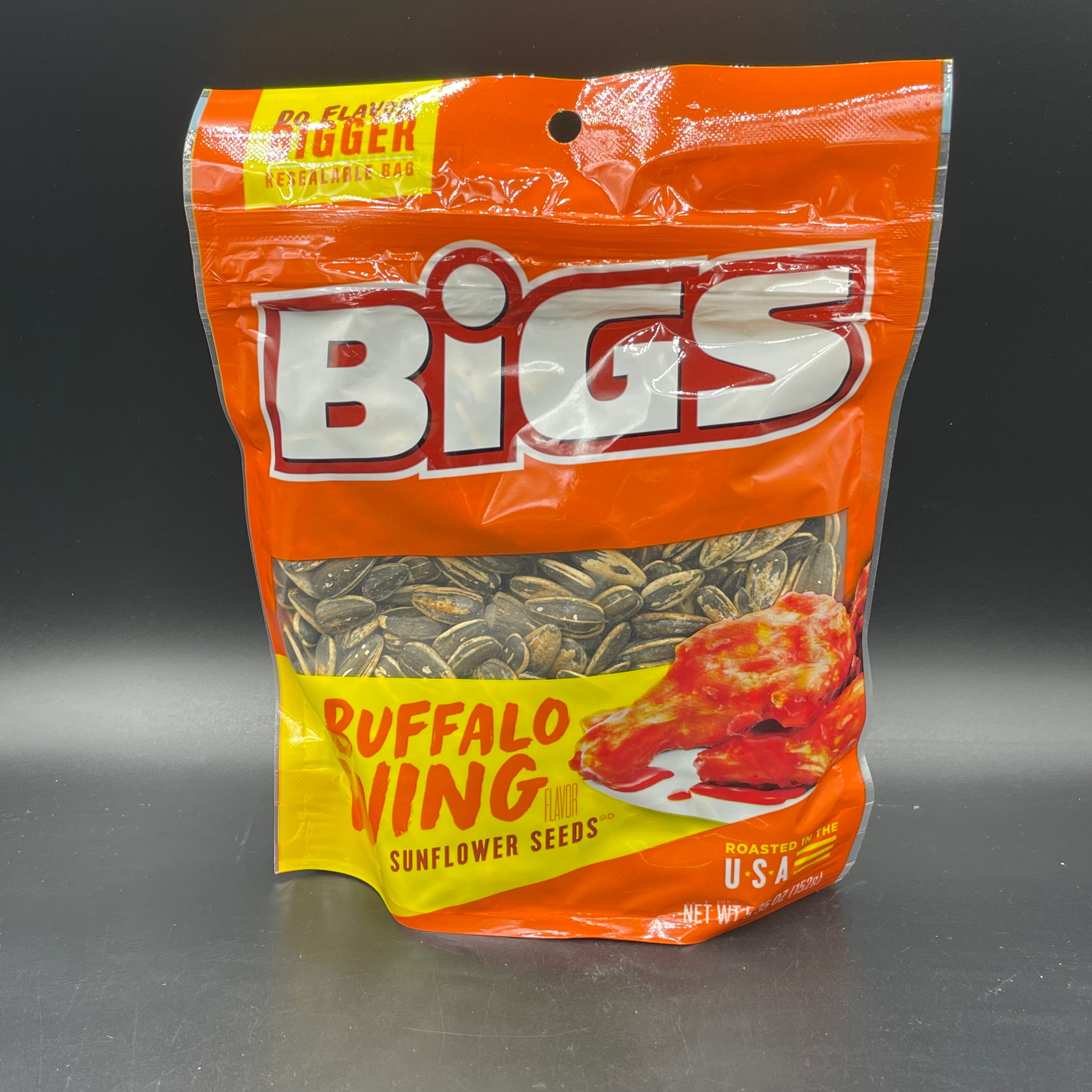 NEW Bigs Buffalo Wing Flavour Sunflower Seeds 152g (USA) SPECIAL