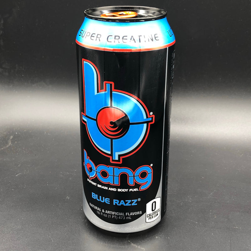 Bang Blue Razz - Super Creatine - Zero Calorie Energy Drink 473ml (USA)