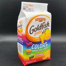 Pepperidge Farm - Goldfish Baked Snack Crackers - Colors (Colours) Cheddar Flavour, 187g (USA)